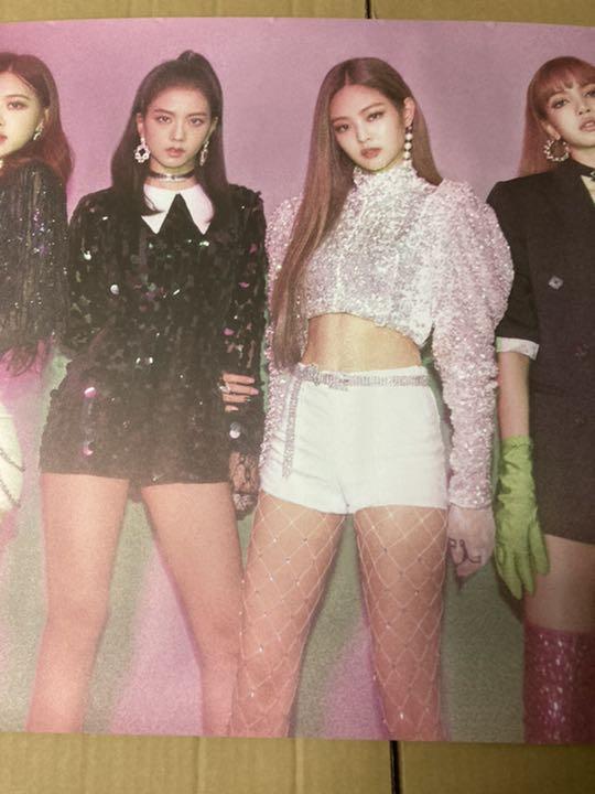 [USED] BLACKPINK square up bonus double-sided poster b