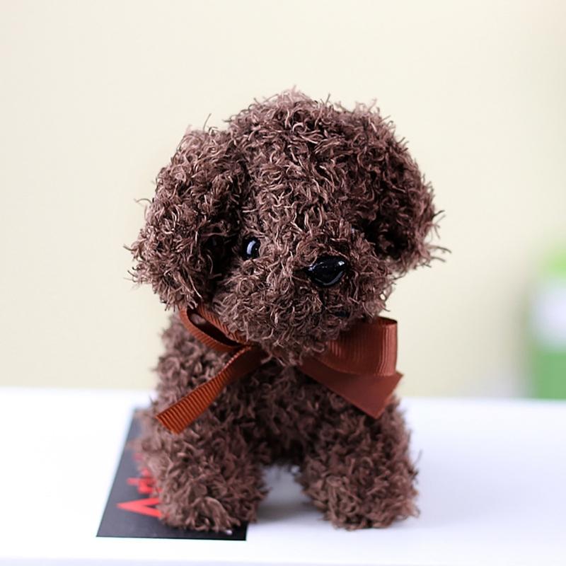 Cute Dog Keychain Adorable Stuffed Animal Pendant Plush Dog Keyrings Handbag Pendants Suitable for Keys and Backpacks