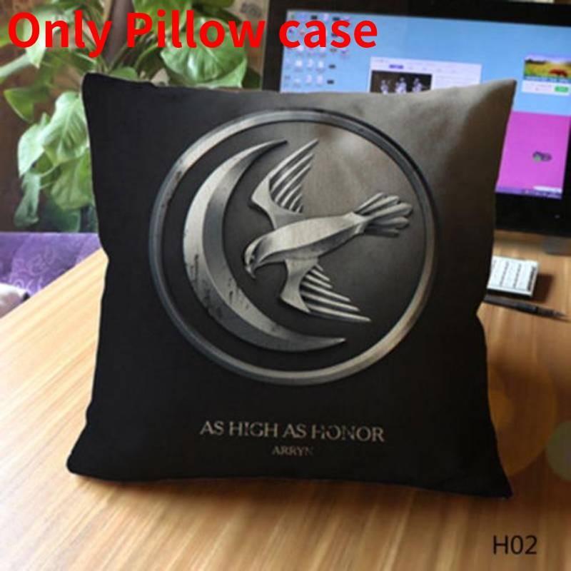 Of Game Thrones Cotton Linen Blend Pillow Case Decoration Household Gift Goods