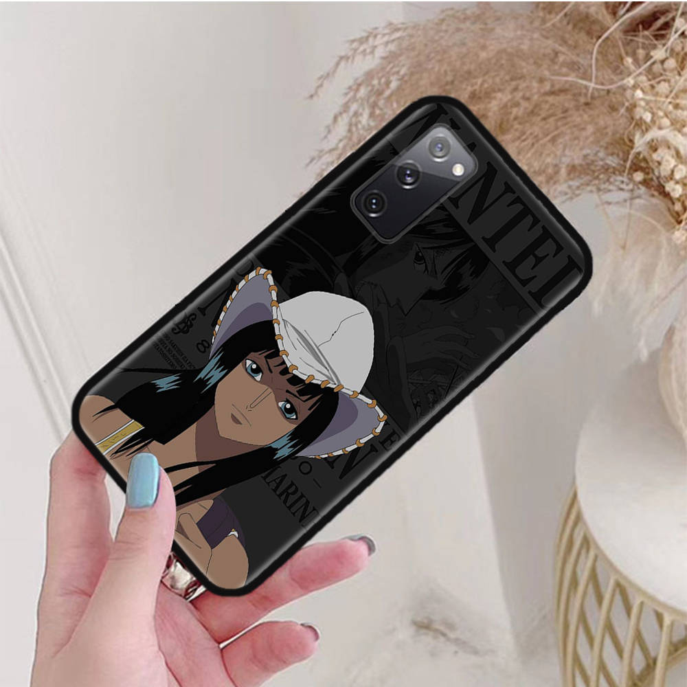 Black Case for Xiaomi Poco X6 X4 M5 M6 F5 F6 C65 C55 C50 C51 C40 Pro Redmi 14C A3X 13C 12C 11T 10A 9C Note 7 6 8A Plus W-73 One Piece Robin