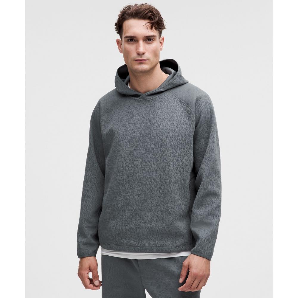 

Lululemon Текстурированный спейсер-пуловер с капюшоном, цвет масляно-серый XS