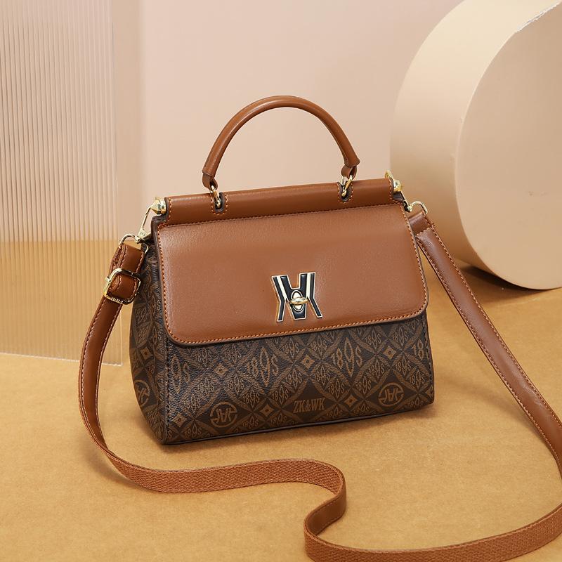 

Сумка женская с высоким чувством 2025 новая женская сумка модная цветочная на плечо сумка-мессенджер портативная женская сумка