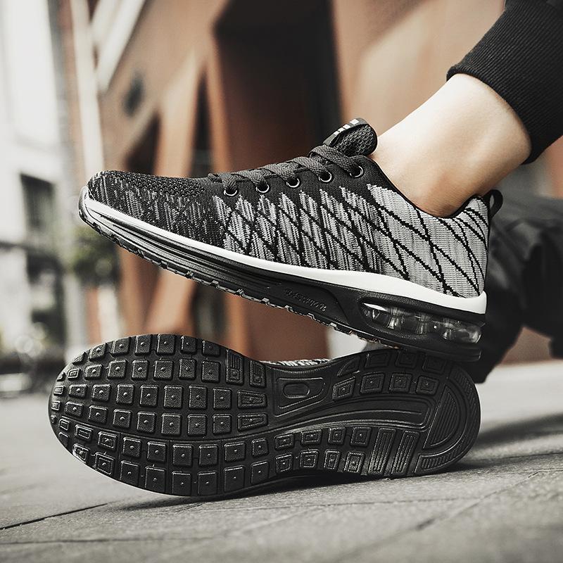 Flygende vevde fritidssko lette pustende meshsko utendørs fjellklatring sportssko herresko fabrikk direkte salg