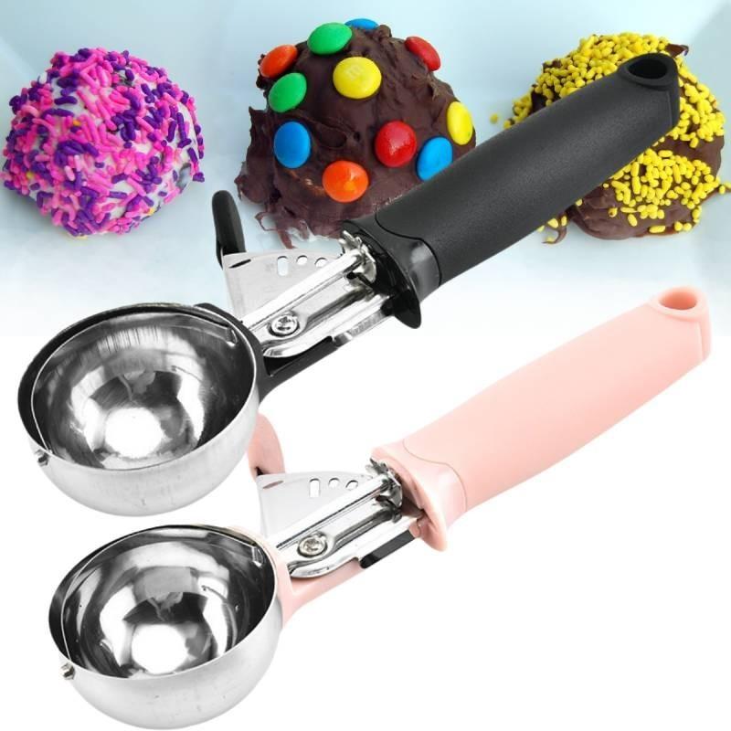 Ice Stainless Steel Cream Fruit Digging Spoon 55cm Ball Cutter Household Tool