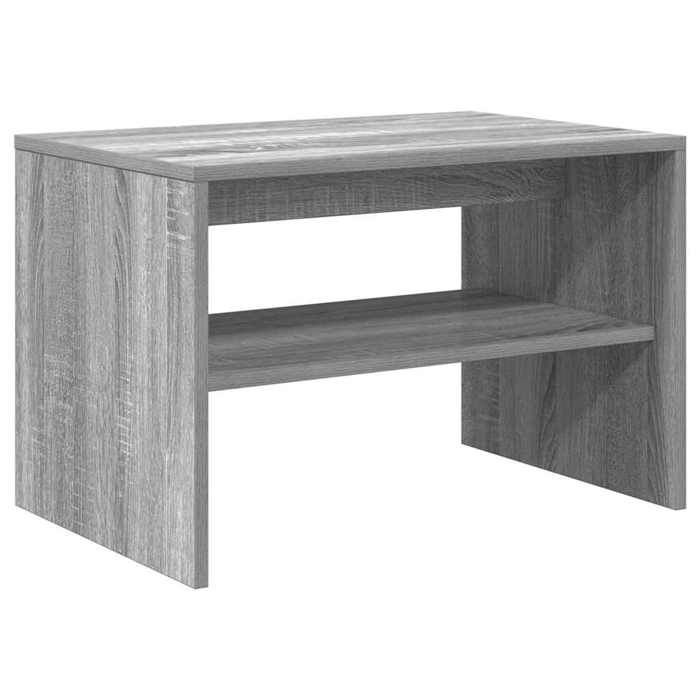 VidaXL Meuble TV sonoma gris 60x40x40 cm bois d'ingénierie, unité TV, console TV, banc TV, meuble de télévision, meuble 859105