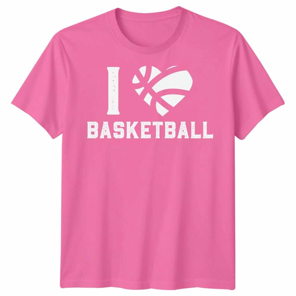I Love Basketball Sports Fan Tee Unisex Unisex Graphic Unisex TShirt