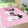 Custom Name Vampire Gothic Fantasy Art Carpet Rug Customizable Soft Washable Anti-Slip Home Living Room Sofa Mats Personalized Rug. 0909405