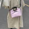 Bow Net Red Envelope, Portable Bucket Bag, Simple and Versatile Shoulder Bag, Messenger Bag.