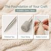 22pcs Individually Packed Knitting Needles Set Smooth Surface Straight Knitting Needles  DIY Craft