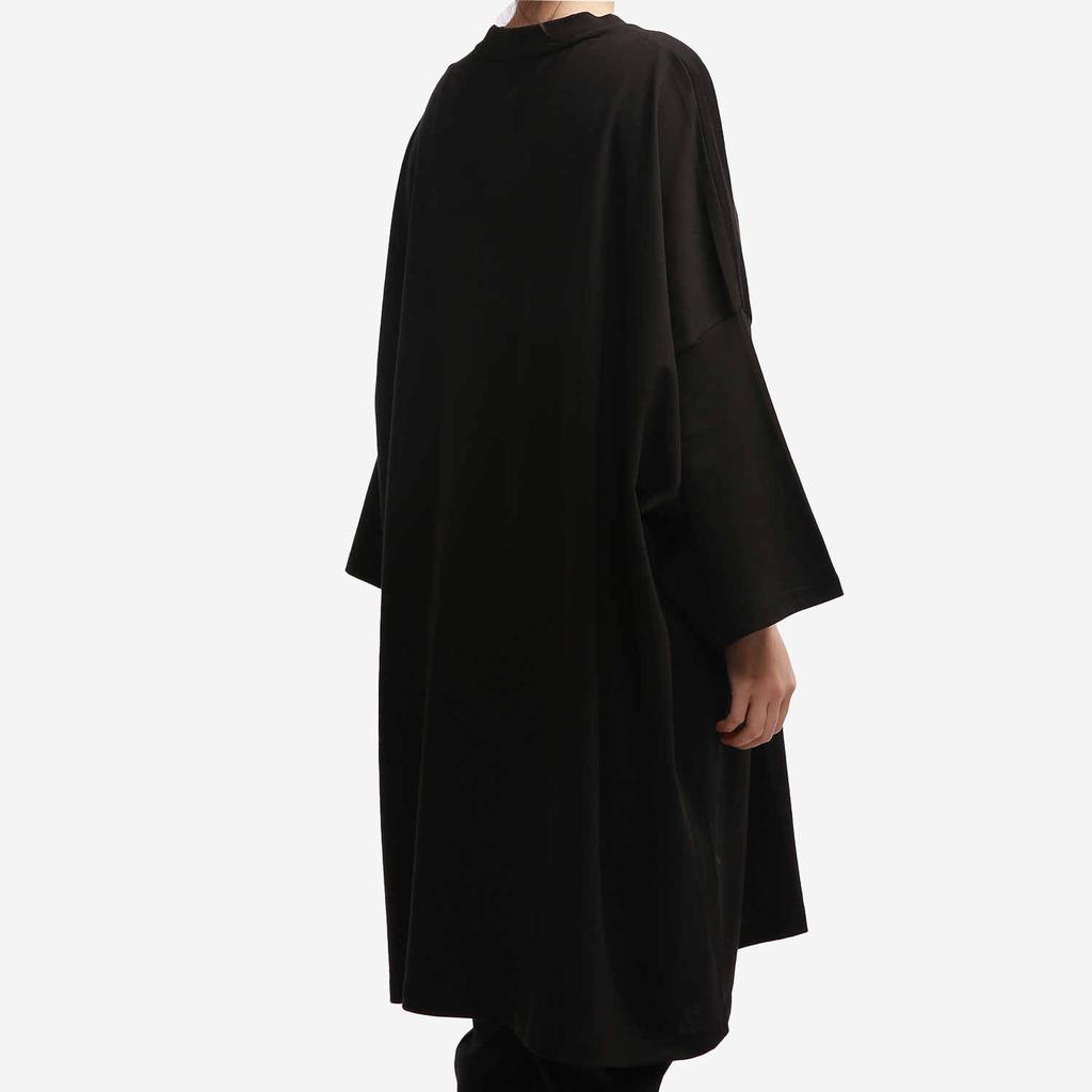 PUMA Logo Casual Sport Comfort Breathable Drawstring Pullover Short Sleeve Dress Women Dress Black 532285-01