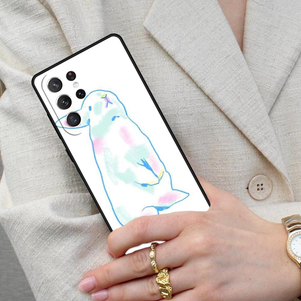 Bunny Rabbits Cell Phone Case for Samsung Galaxy S26 Ultra S25 S24 S23 S22 S21 S20 Note10 Cover
