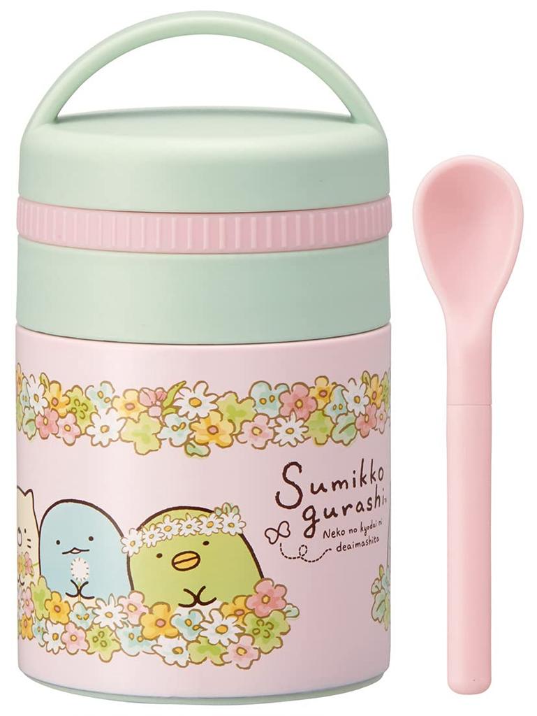 Skater Antibacterial Insulated Soup Small Sumikko Gurashi 180ml Jar, Size, Design, (LJFC2NAG-A)