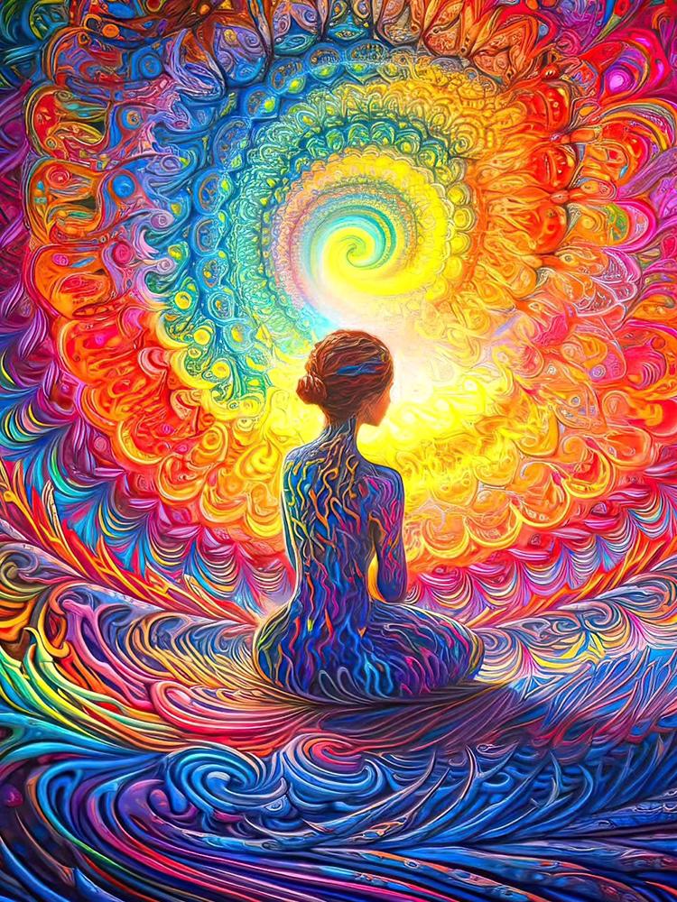 5D New Women's Art Flower Diamond Round Square Diamond Painting Gift Full Diamond Embroidery Mosaic Picture Home Decoration Art