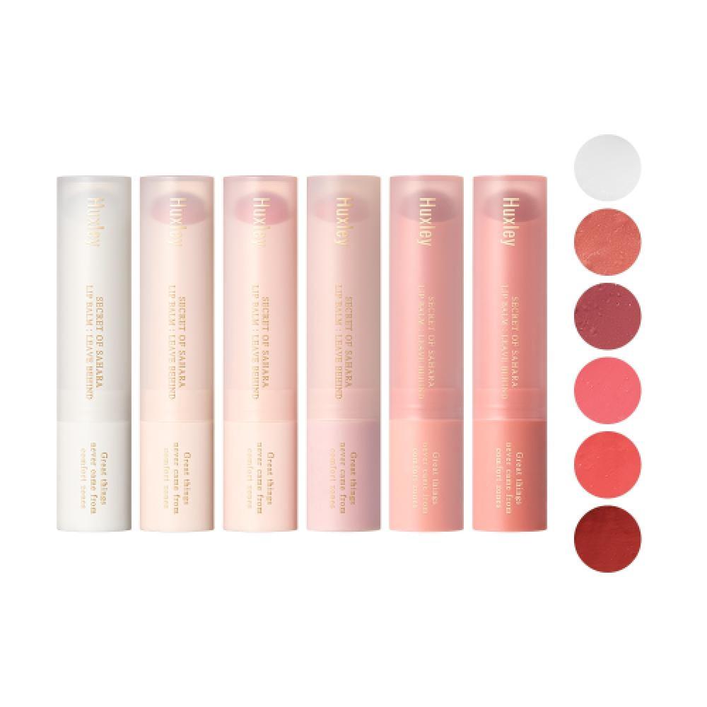 Huxley Neuer Farbton hinzugefügt Lippenbalsam Leave Behind