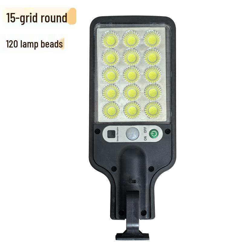 Solar-Powered Remote Control Motion Sensor Outdoor Wall Light