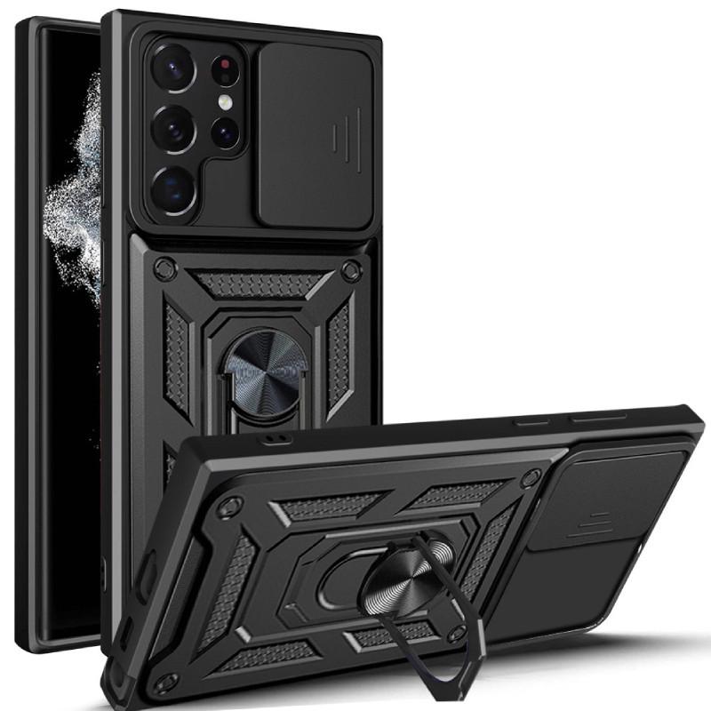 Samsung For Galaxy S24 Anti Fall Magnetic Phone Case With Bracket Protect Lens