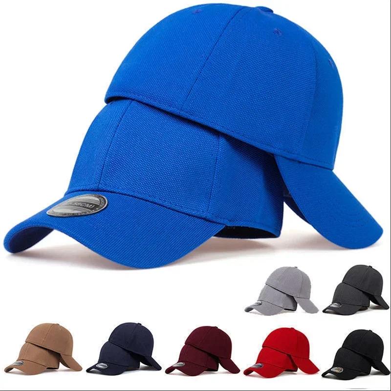 High Quality Baseball Cap Man Fitted Closed Full Cap Mesh Cap Outdoor Breathable Sports Cotton Sun Male TruckerHat Gorras Hombre