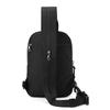 New casual men's chest bag, large capacity waterproof chest bag, outdoor sports single shoulder crossbody bag