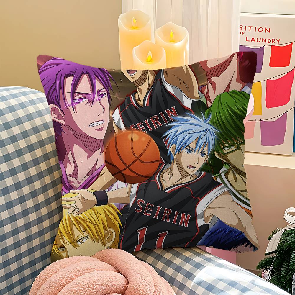 Japansk Anime Kuroko No Basket Kudde Gåva Hemma Kontor Dekoration Kudde Sovrum Soffa Bil Kuddfodral Kuddfodral