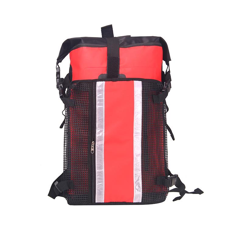 Multifunctional Waterproof Backpack for Outdoor Swimming, Rafting, and Hiking - Dry and Wet Separation Design.