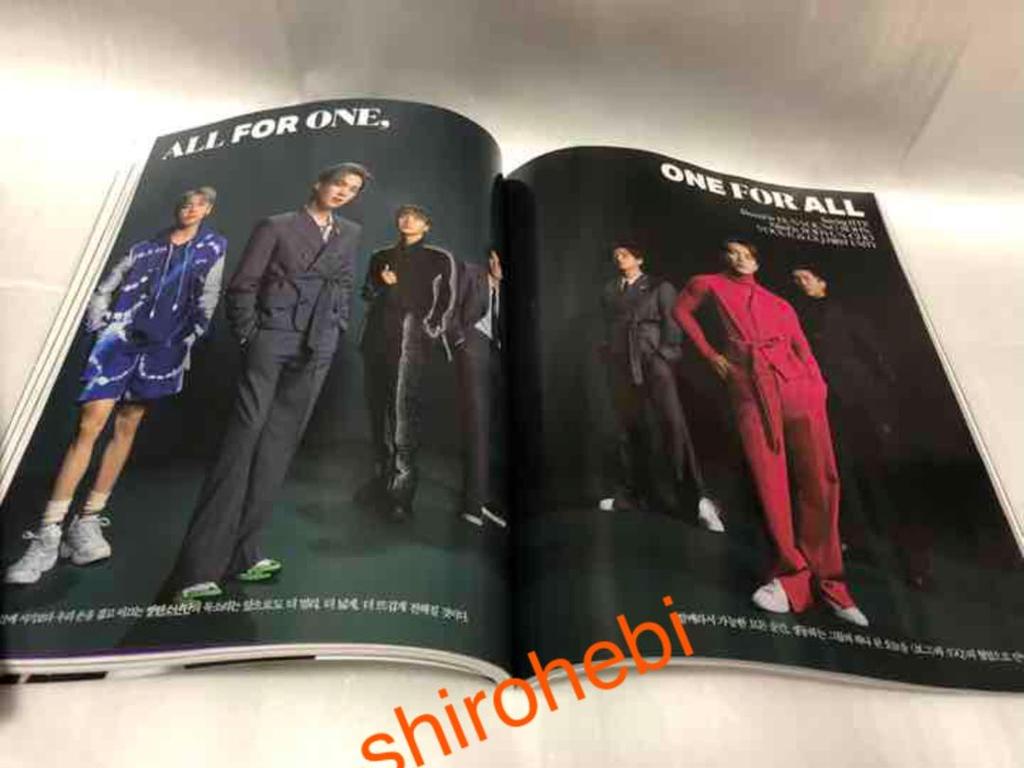 [USED] BTS VOGUE KOREA January 2022 Issue with Japanese Translation