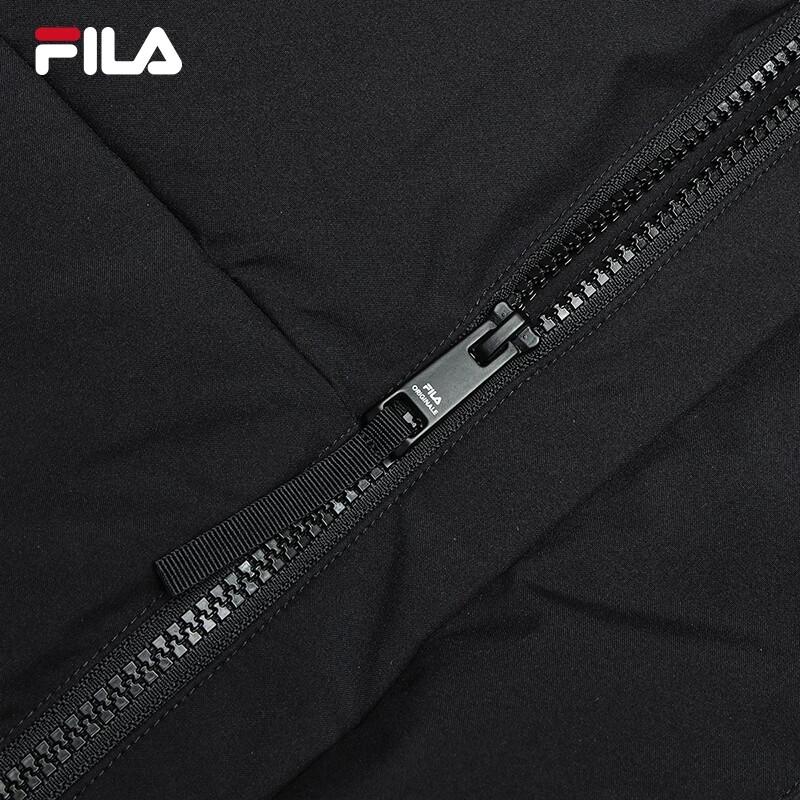 FILA Men's Long Hooded Down Jacket