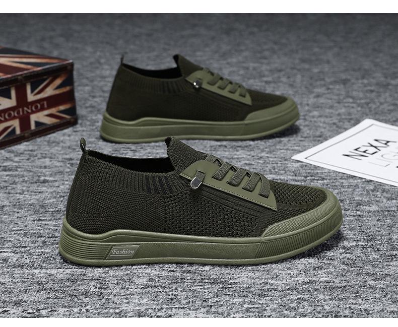 Men's Low-Cut Summer Fashion Sneakers - Breathable, Versatile & Odor-Resistant