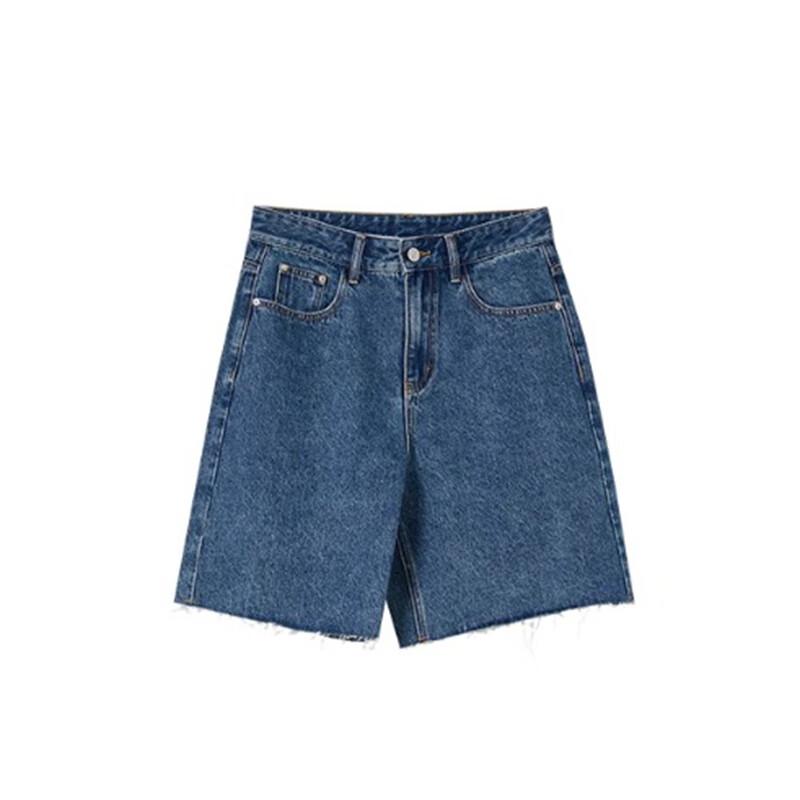 Sweet Basil Women's Comfortable Breathable Denim Shorts