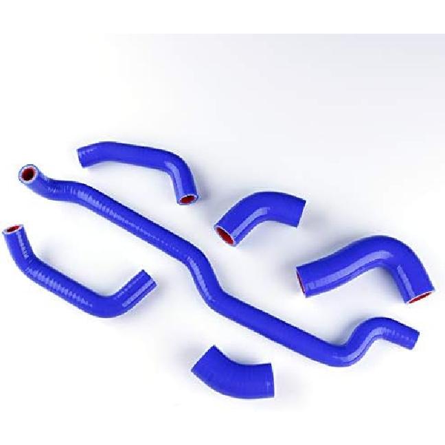 Compatible With Kawasaki Vulcan 900 VN900 2007 2008 2009 Silicone Radiator Hose Coolant Pipe Kits (red)