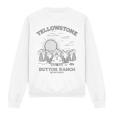 Yellowstone Unisex Adult Dutton Ranch Sunrise Sweatshirt