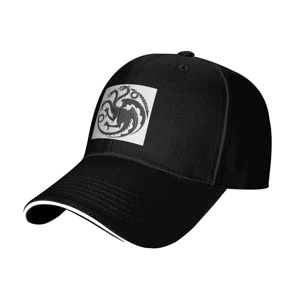 Game of Thrones House Targaryen Cap Casual Baseball Caps Adjustable Hat Hip Hop Summer Unisex Baseball Hats Customizable
