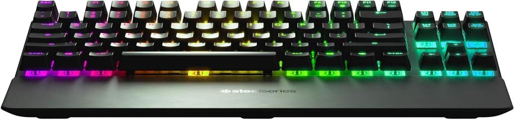 SteelSeries Apex 7 TKL US Red Switch Gaming English OLED 64646 Keyboard, Tenkeyless, Wired, Layout, Display,