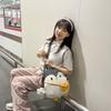Cute Penguin Backpack Female New Versatile Cartoon Funny Backpack Casual Student Small School Bag