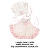 Infant Cook Photography Props Set Apron And Hat Polyester Costume For Newborns Ideal For Baby Photos Taking