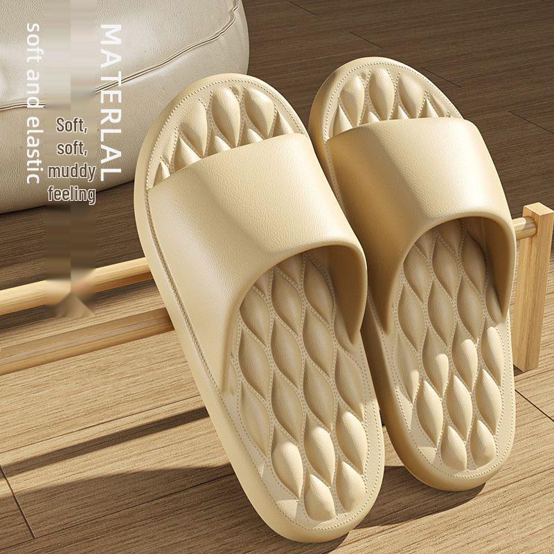 Men's and Women's Non-Slip, Anti-Odor Slippers - Large Size, Indoor/Outdoor Summer Use