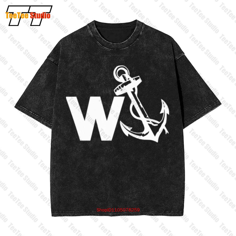 Wanker Funny Anchor Rude Comedy Vintage Oversized TShirt UZU S