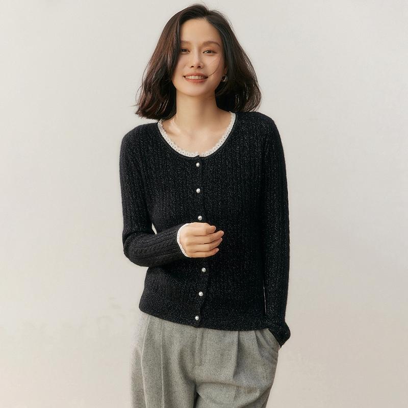 Qinghe 100% Pure Cashmere Women's Sweater - Ultra Soft Luxury Winter Pullover