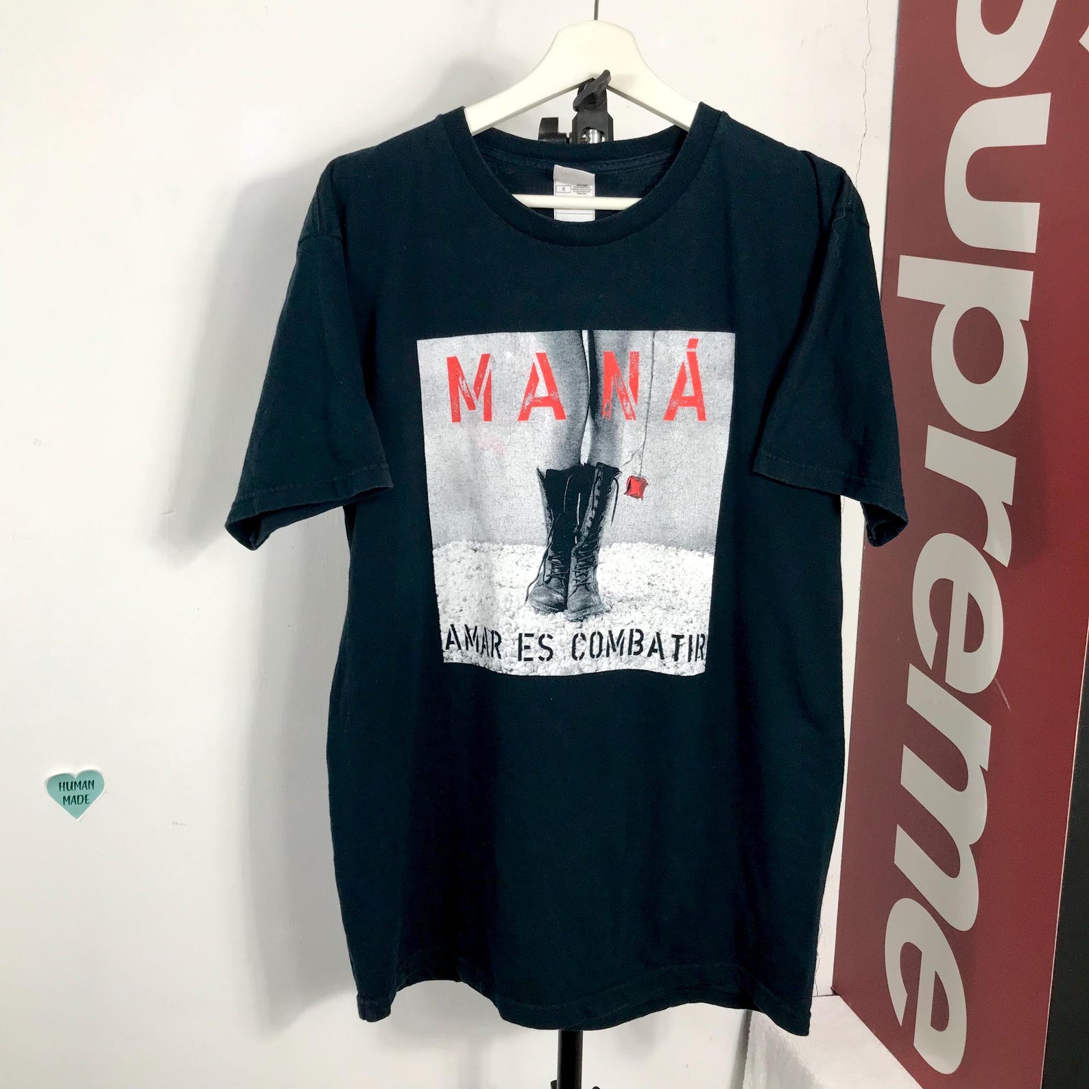 Vintage Mana Suenos Liquidos band shirt Mexican Rock Band Men larger 3XL
