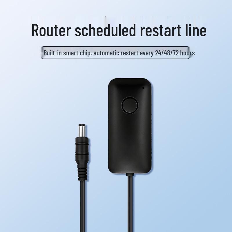 

24-годинний WiFi-роутер з автоматичним скиданням живлення чорний