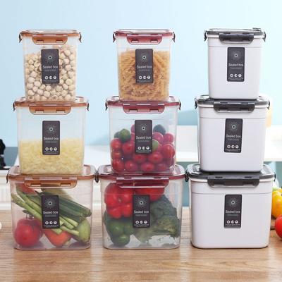 Large-capacity Refrigerator for Food Storage with Airtight Containers