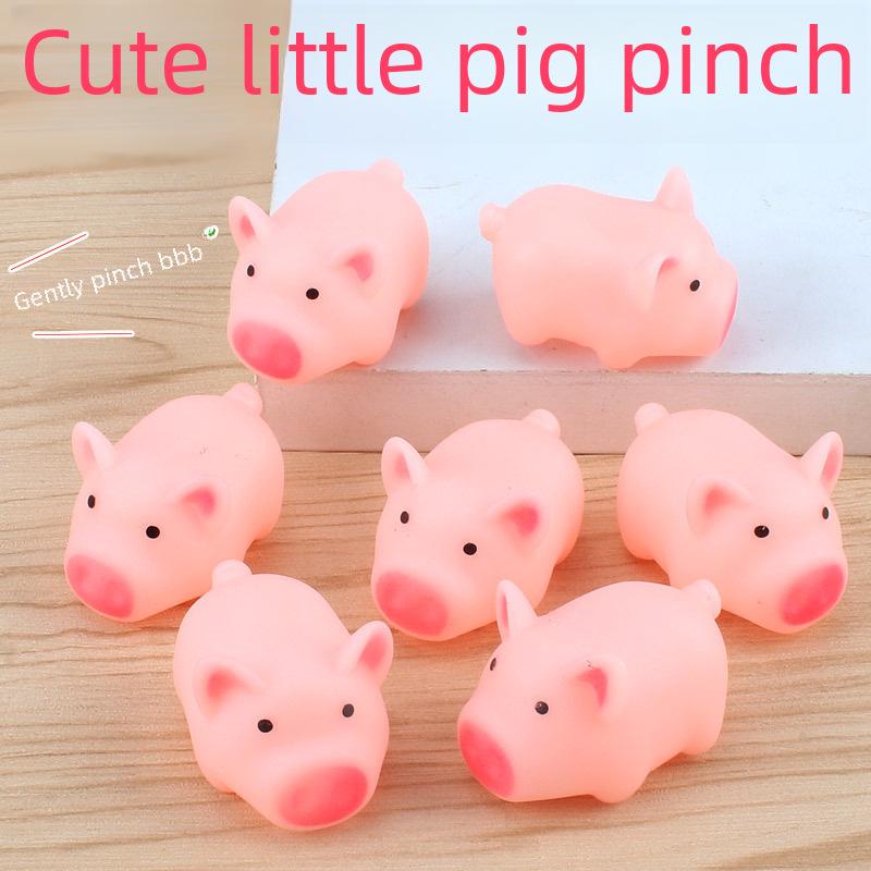Cute Piglet Stress Toy - Pink Mini Pig Squeeze Toy