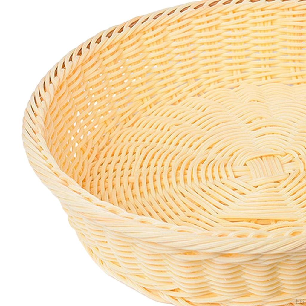 Elegante Weidenkorb-Brotschale für die Haushaltsorganisation