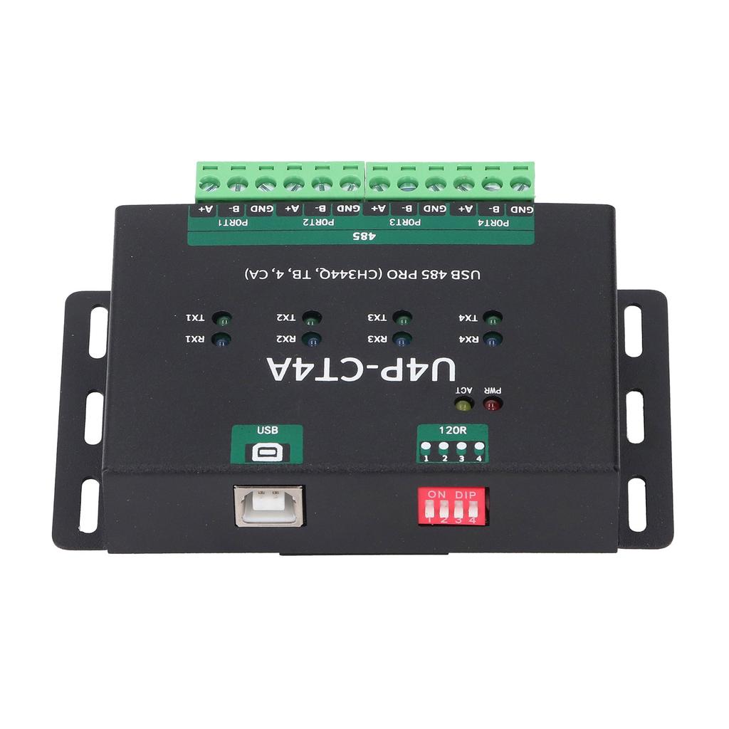 USB auf 4-fach für RS485 Konverter-Adapter Industriequalität Isoliertes USB Serielles Port-Modul für CH344Q Chipsatz