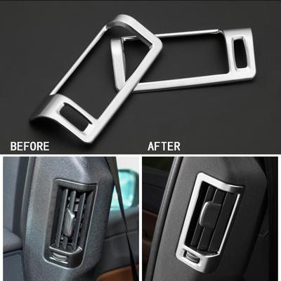 Centrinės kolonos galinės kolonos oro išleidimo angos rėmas, skirtas Volvo XC90 XC60 S90 V90 V90CC oro kondicionavimo angos modifikuotas dekoratyvinis dangtelis