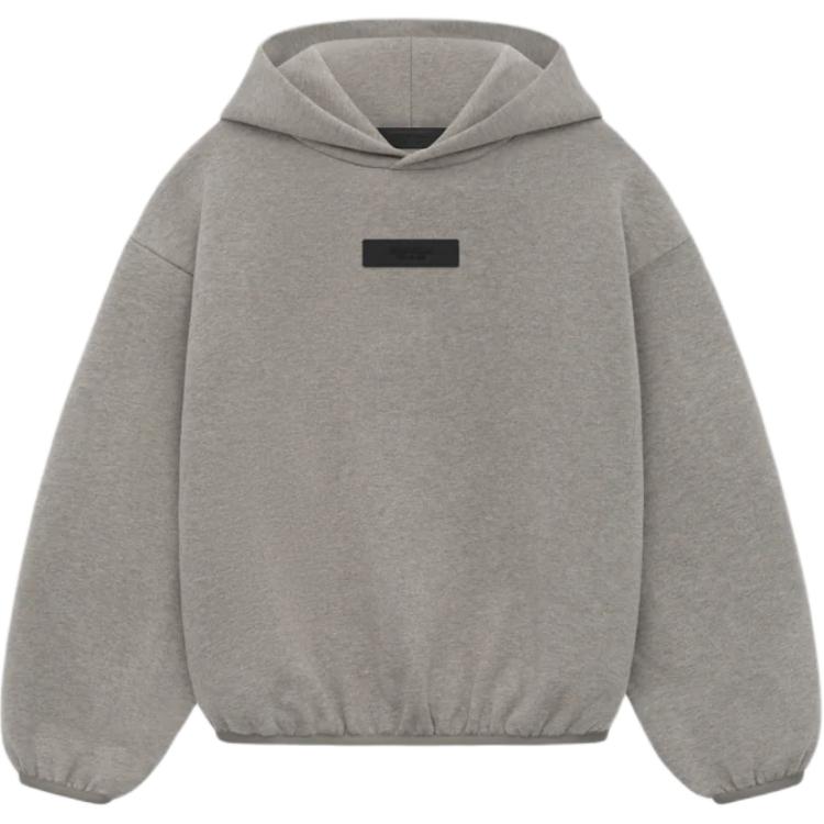 Sweat à capuche pour enfant Fear of God Essentials Collection de base Sweat à capuche Collection de base pour enfant Gris chiné 14/16 gray