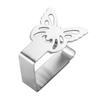 Tischdecken-Halteschelle Edelstahl Schmetterlingsmuster 3cm Kaliber Tischdecken-Klipshalter