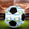 Moomin Theme Size 5 Soccer Ball, Suitable for Both Indoor and Outdoor Matches, a Gift Suitable for Everyone.