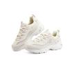 Skechers DLites 1.0 Panda Shoes Floral Panda Retro Versatile Thick Sole Casual Sports Height Increasing Low Top Dad Shoes Women sneaker 896155-OFWT
