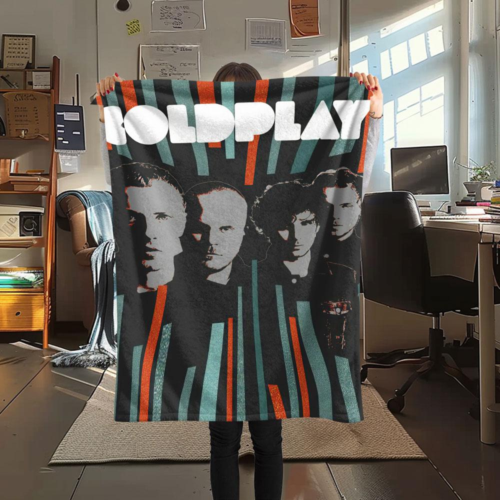 Coldplay Blanket, High quality Comfortable for All Seasons, Home Decor, Warmth and Comfort
