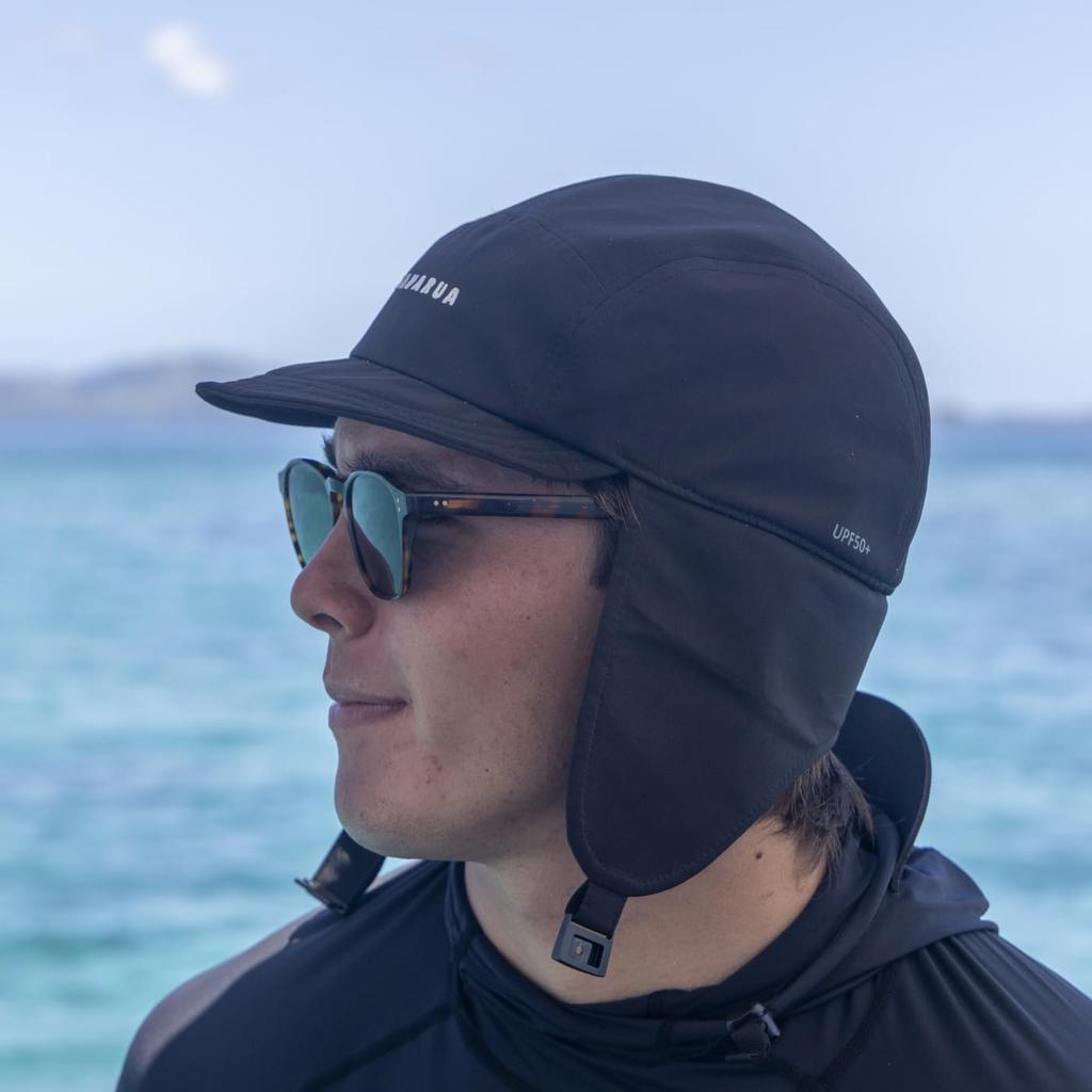 Tabarua Flight Surf Cap TM1035, UPF50+, Amphibious, Warm, XL (60-61cm)